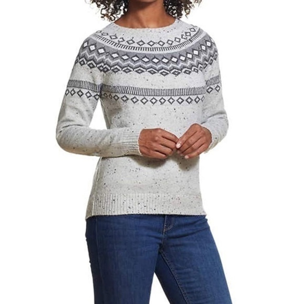 Weatherproof Vintage Fairisle Sweater NWT